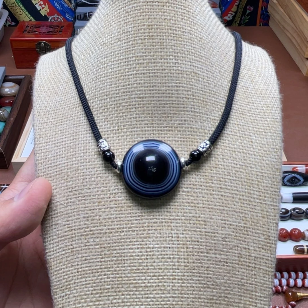 玛瑙/玉髓未镶嵌锁骨