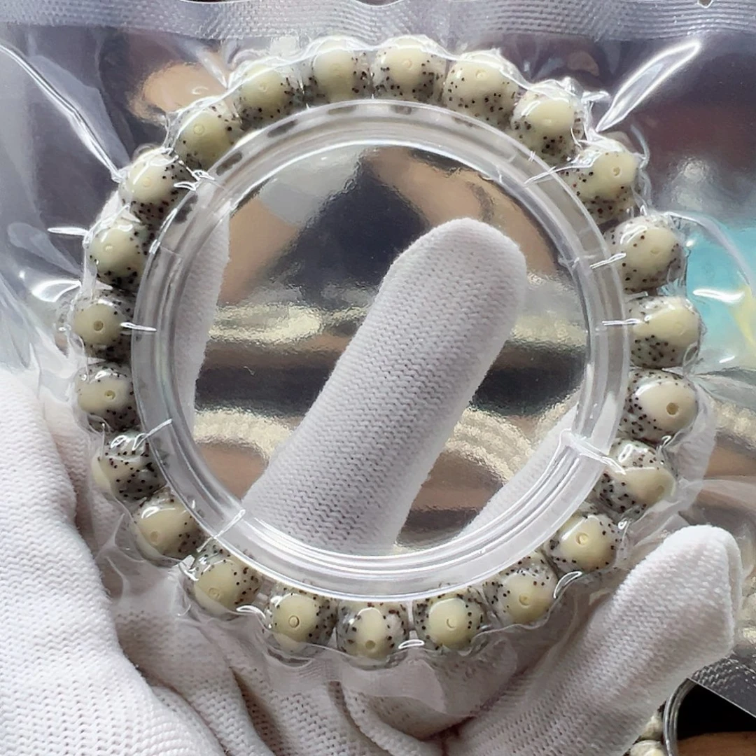吊坠星月菩提卡10凤眼雕刻