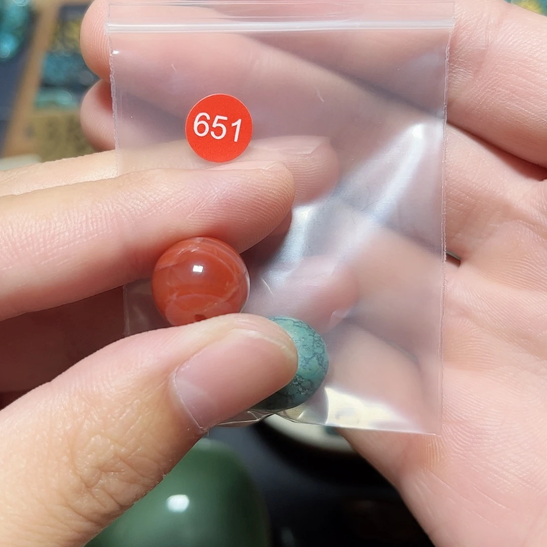 ****绝未镶嵌圆珠桶珠老型手串！！玛瑙/玉髓