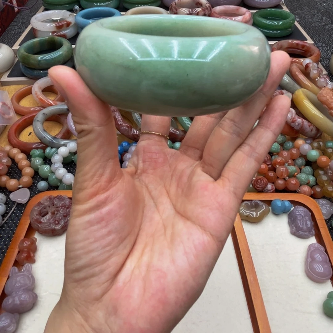 石英质玉未镶嵌圈口60