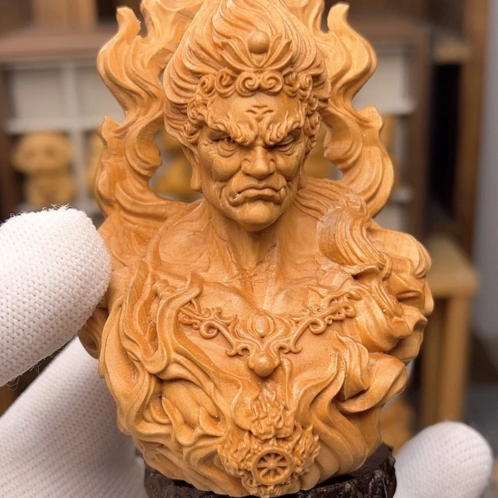 不动明王摆件十公分摆件连带底座一套