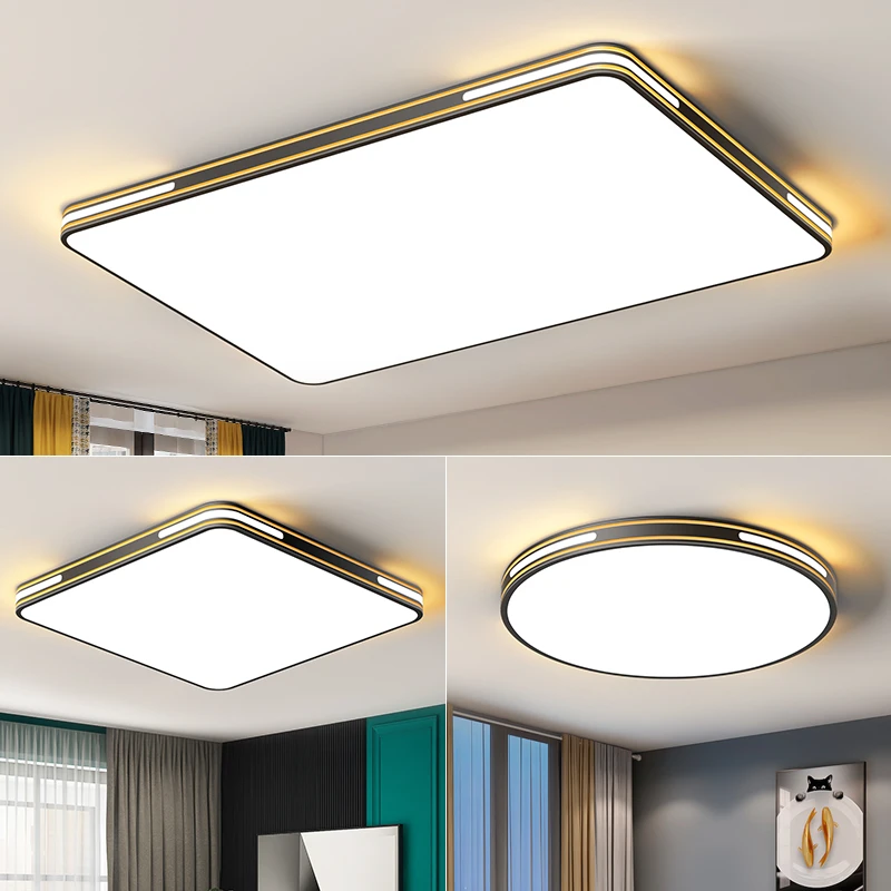 2025新款超薄吸顶灯客厅灯简约大气房间卧室吸顶灯餐厅书房大厅灯