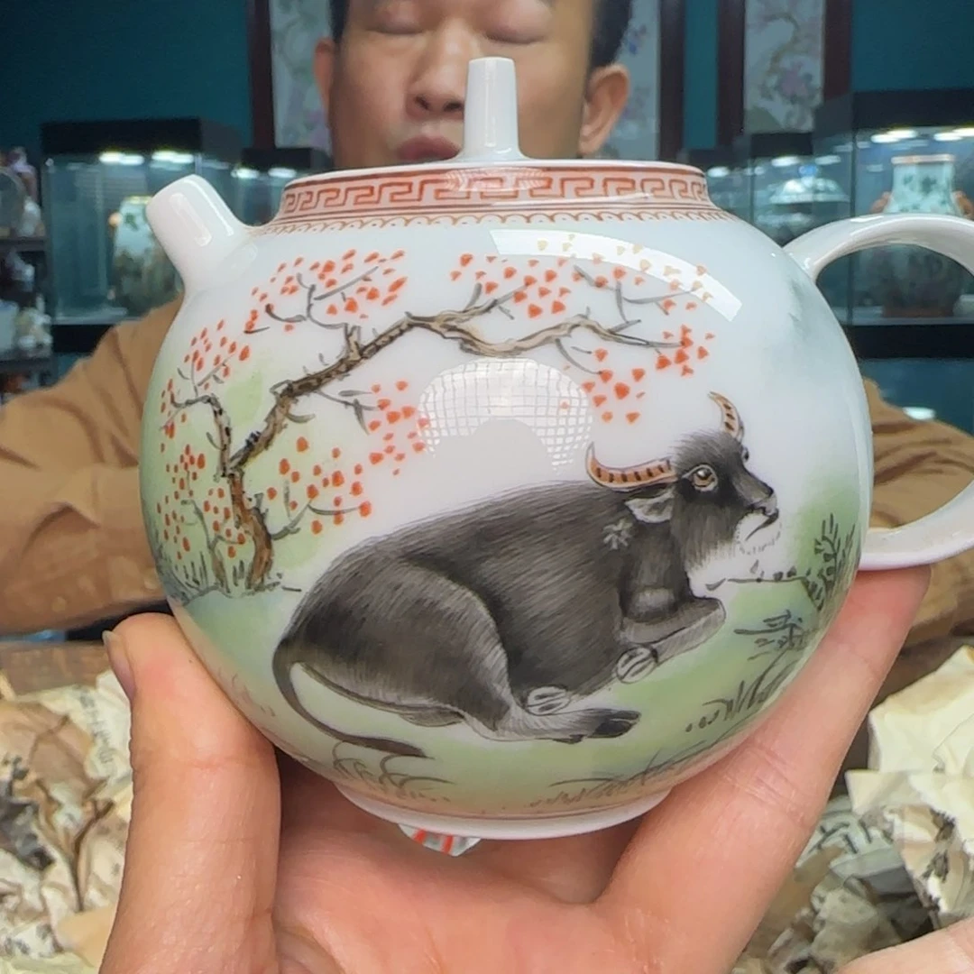 壶景德镇陶瓷手工制作