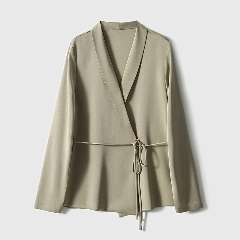 30659常 春季新款通勤单层西装女优雅高级外套西服0420