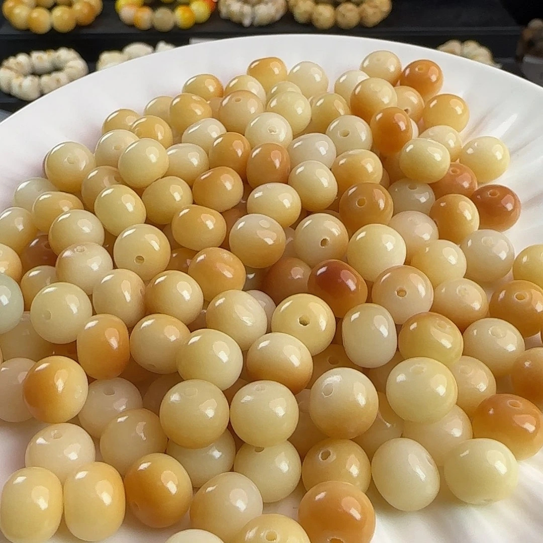 菩提根/象牙果吊坠卡10玻璃底黄苹果1000颗批发