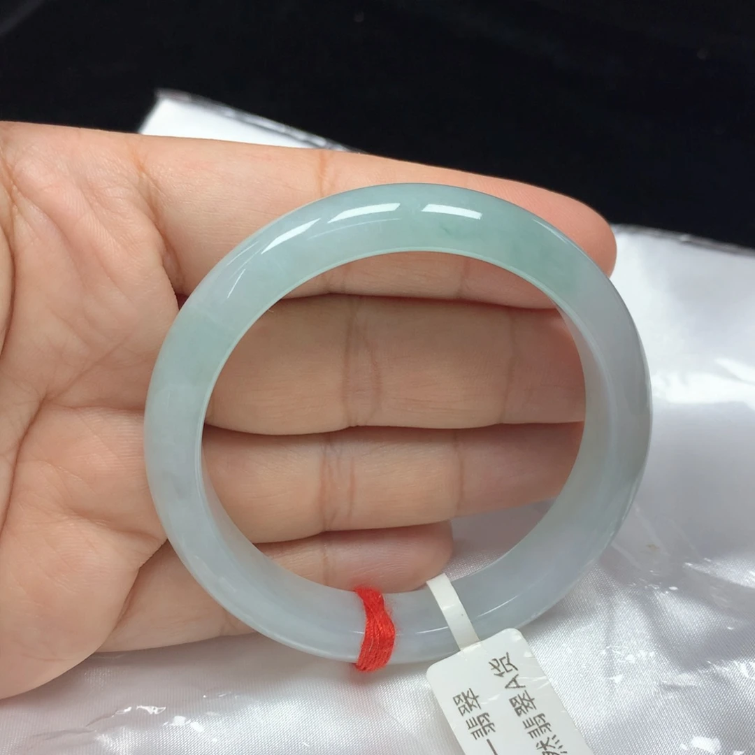 未镶嵌手镯翡翠正圈55