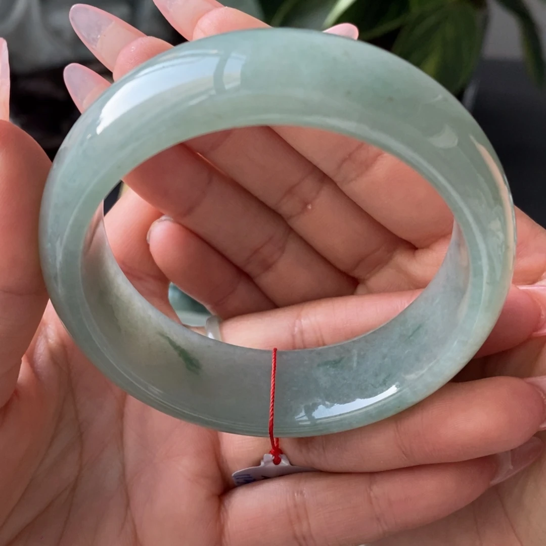 翡翠未镶嵌手镯天然