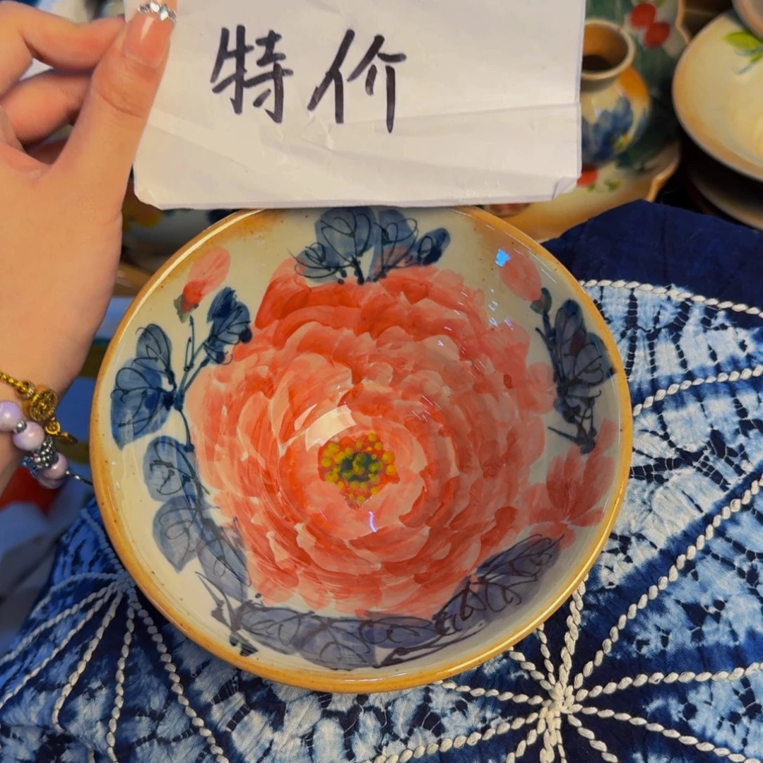 瓷片景德镇陶瓷手工手绘
