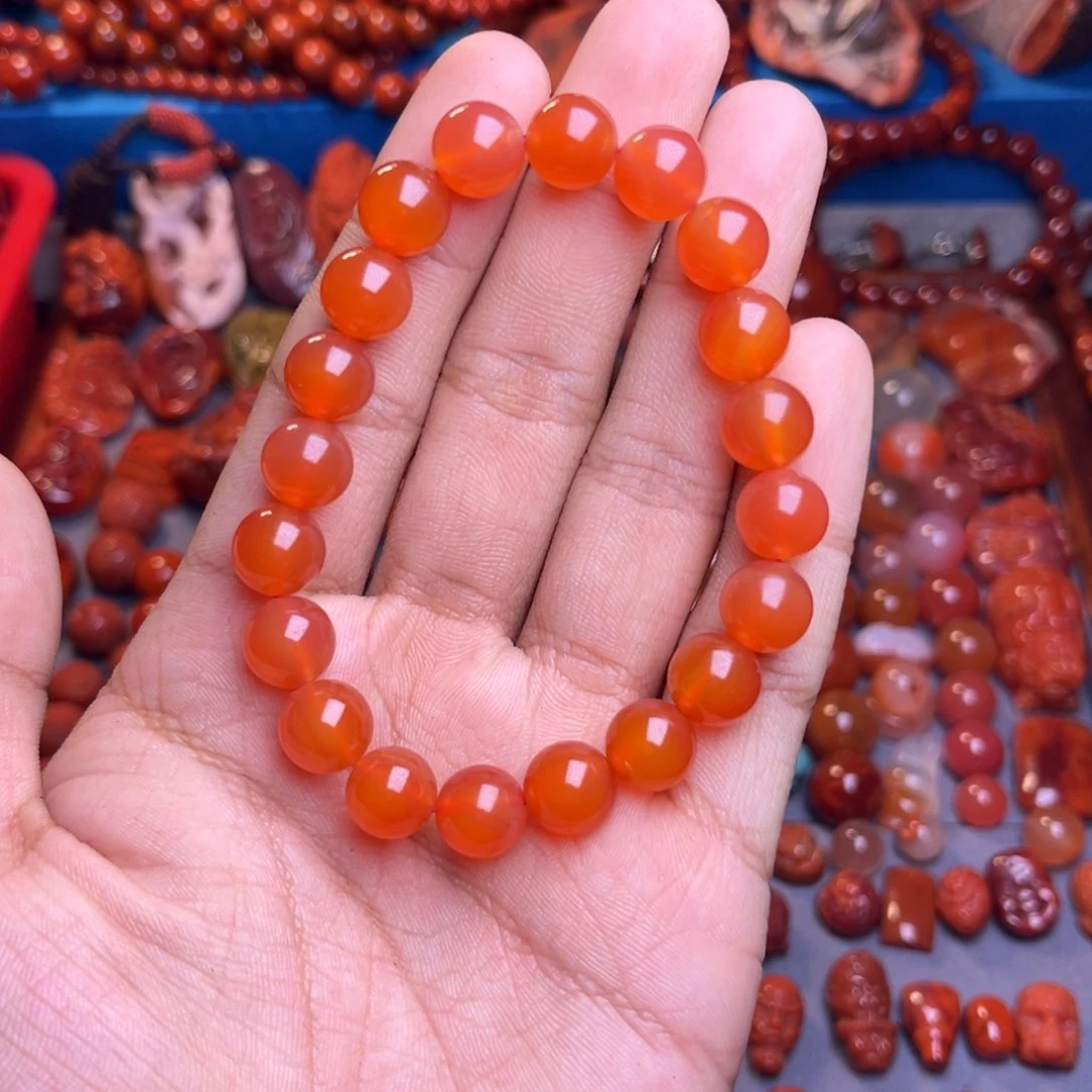 未镶嵌手链南红玛瑙