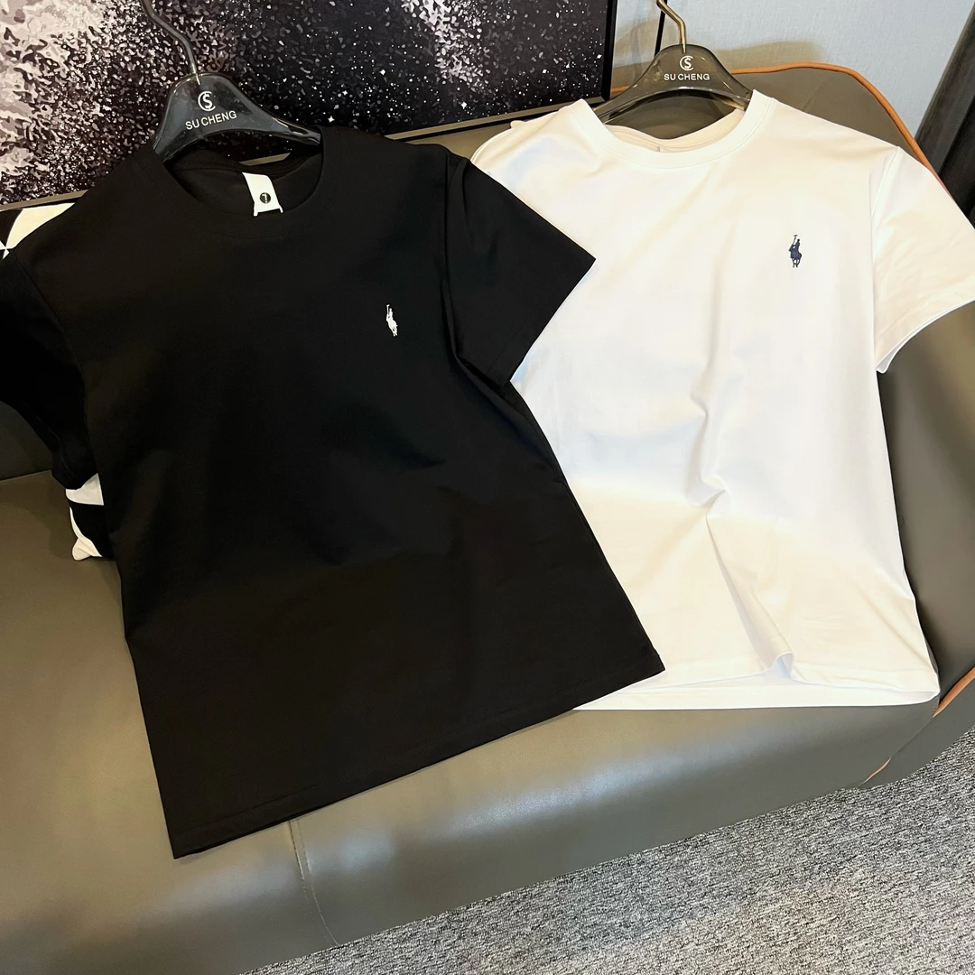 『JIA.HAO』25803&简约时尚百搭显瘦刺绣小标短袖