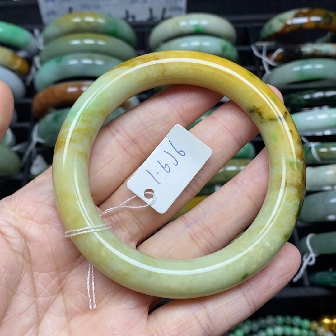 翡翠项链未镶嵌55圈口43号