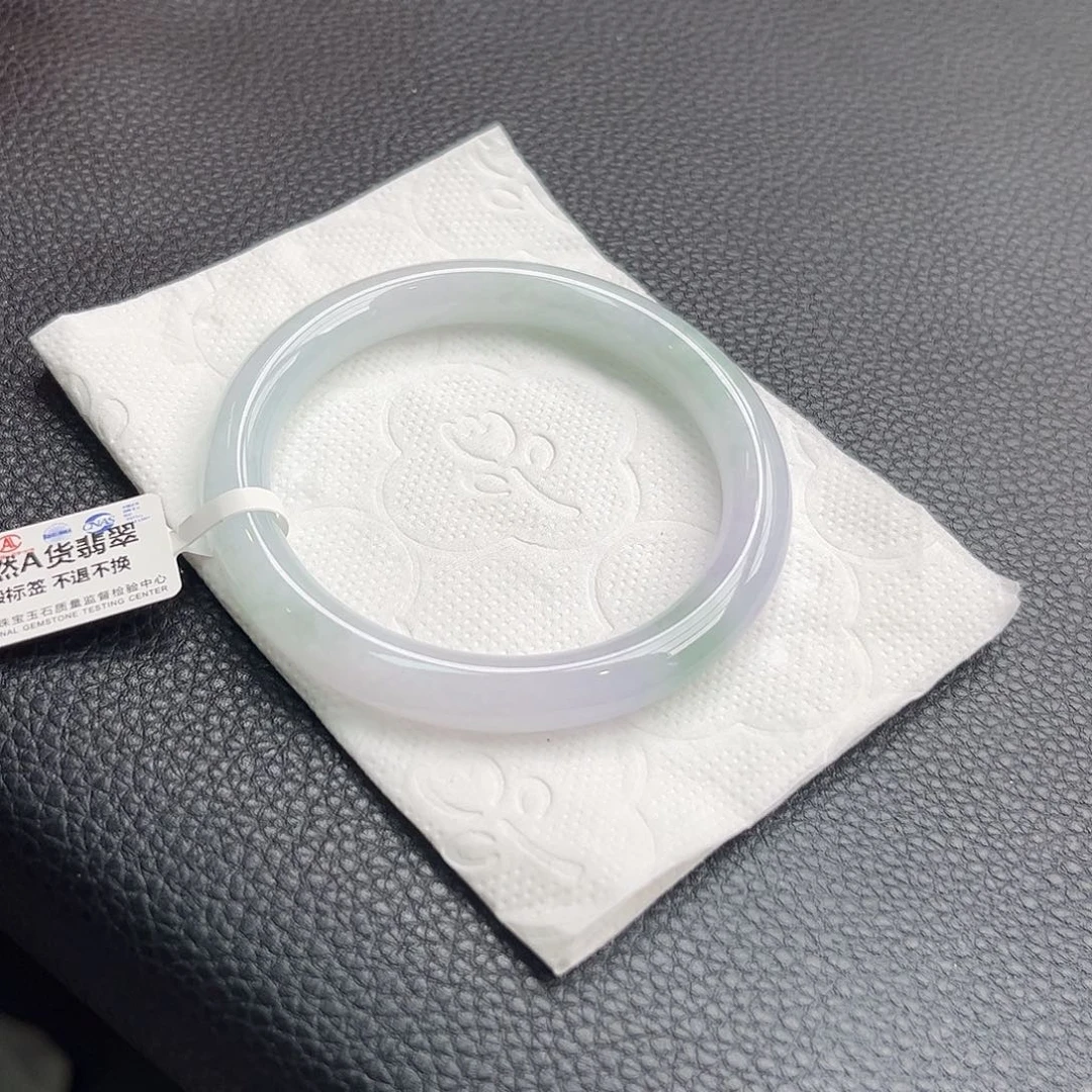 翡翠未镶嵌手镯50-51号24