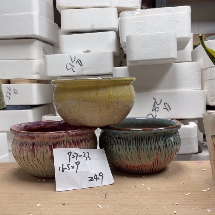 粗陶多肉花盆微瑕33