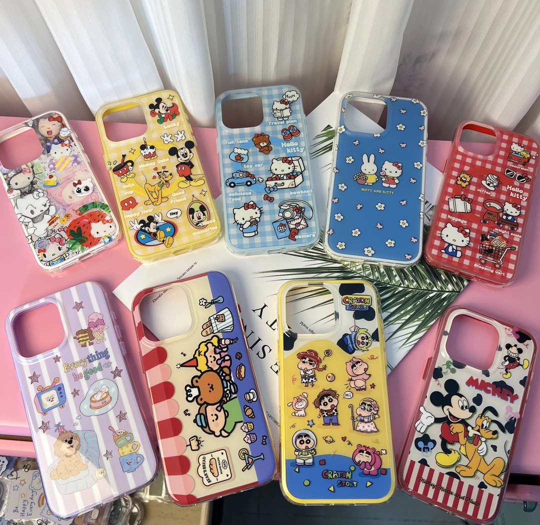 『 双层imd 二合一 』   适用于苹果13/14/15/16promax手机壳