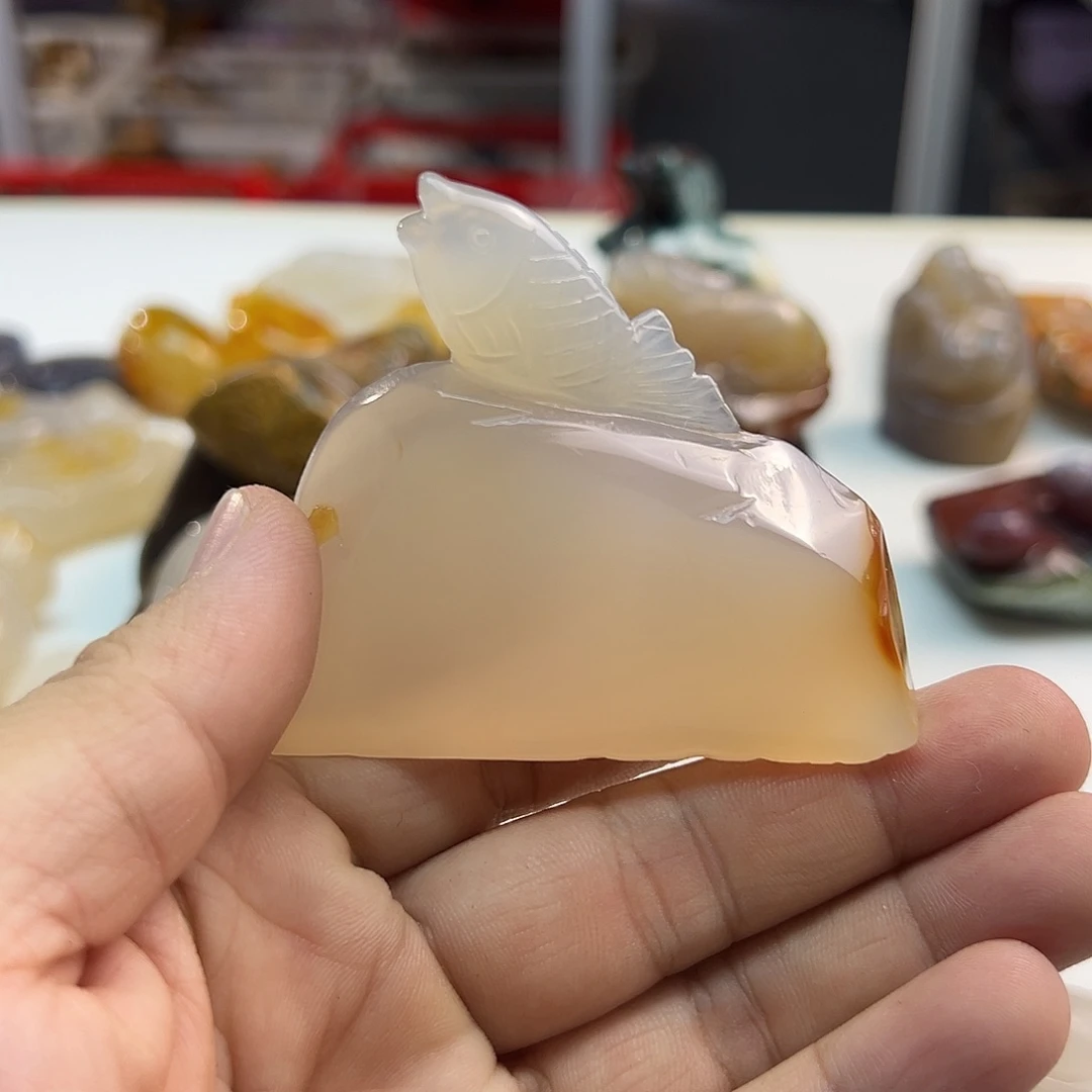 玛瑙/玉髓合金颈饰