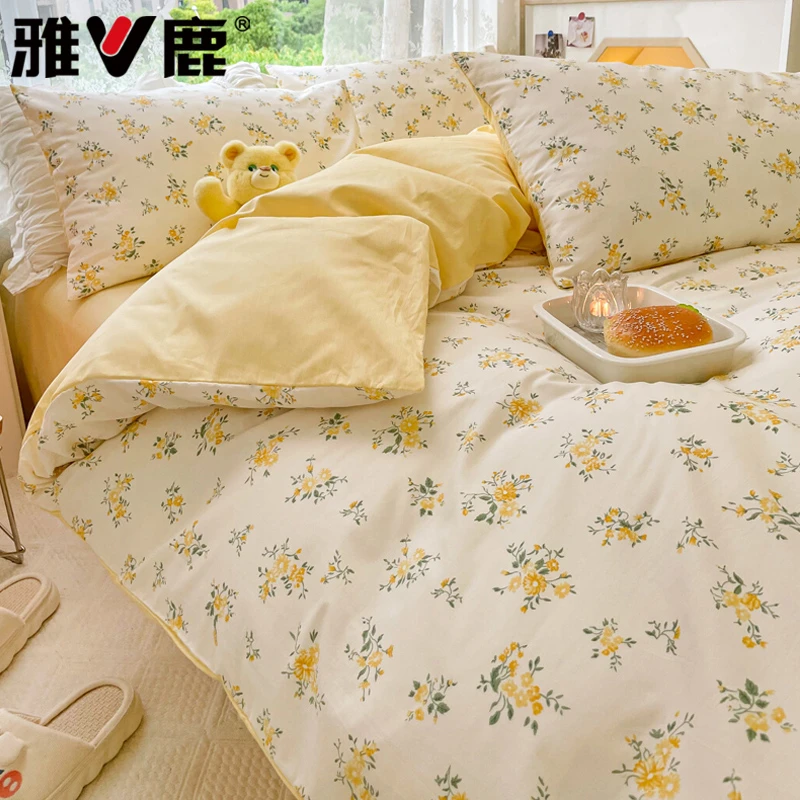 纯棉被套单件100%全棉被罩2025新款1.5米单人加厚被单四季通用款3