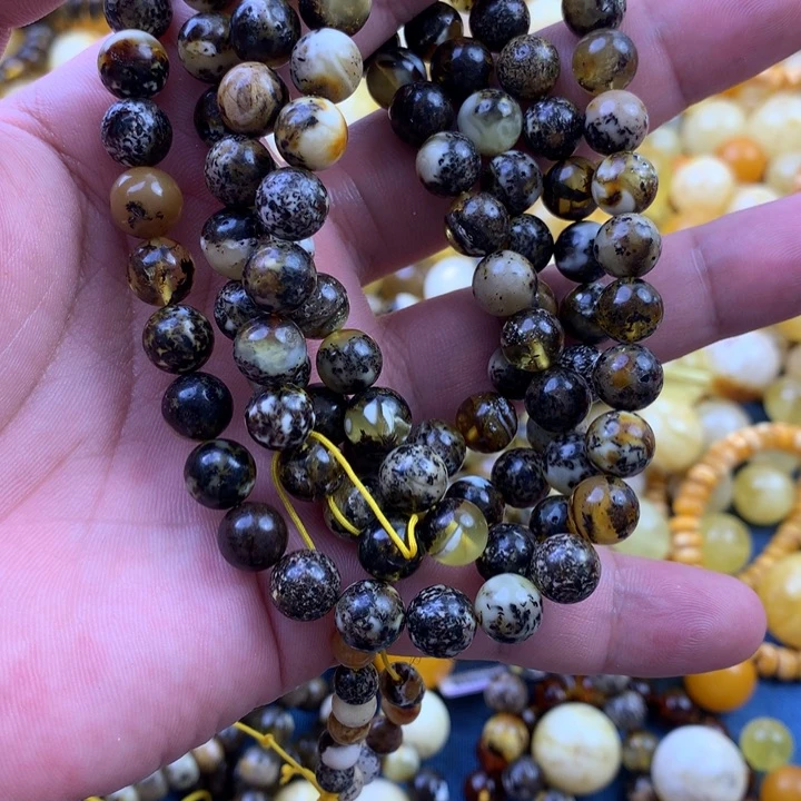 未镶嵌琥珀珠宝奇石糖****?