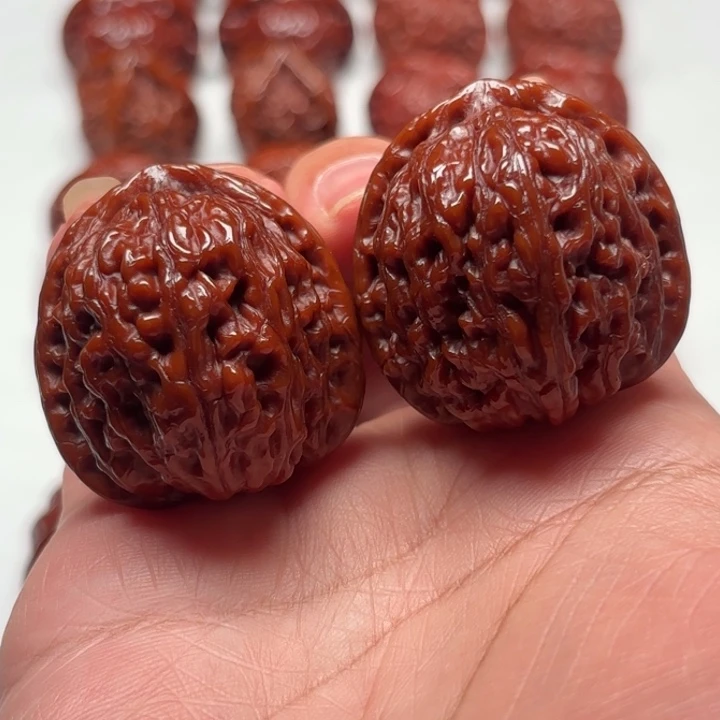 文玩核桃吊坠平谷四喜