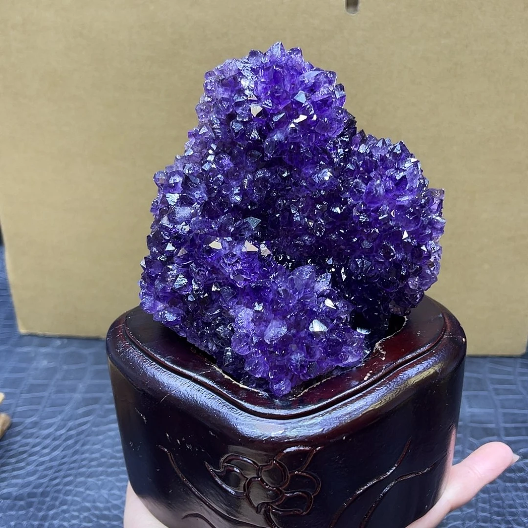 大型摆件（非配饰）紫晶未镶嵌