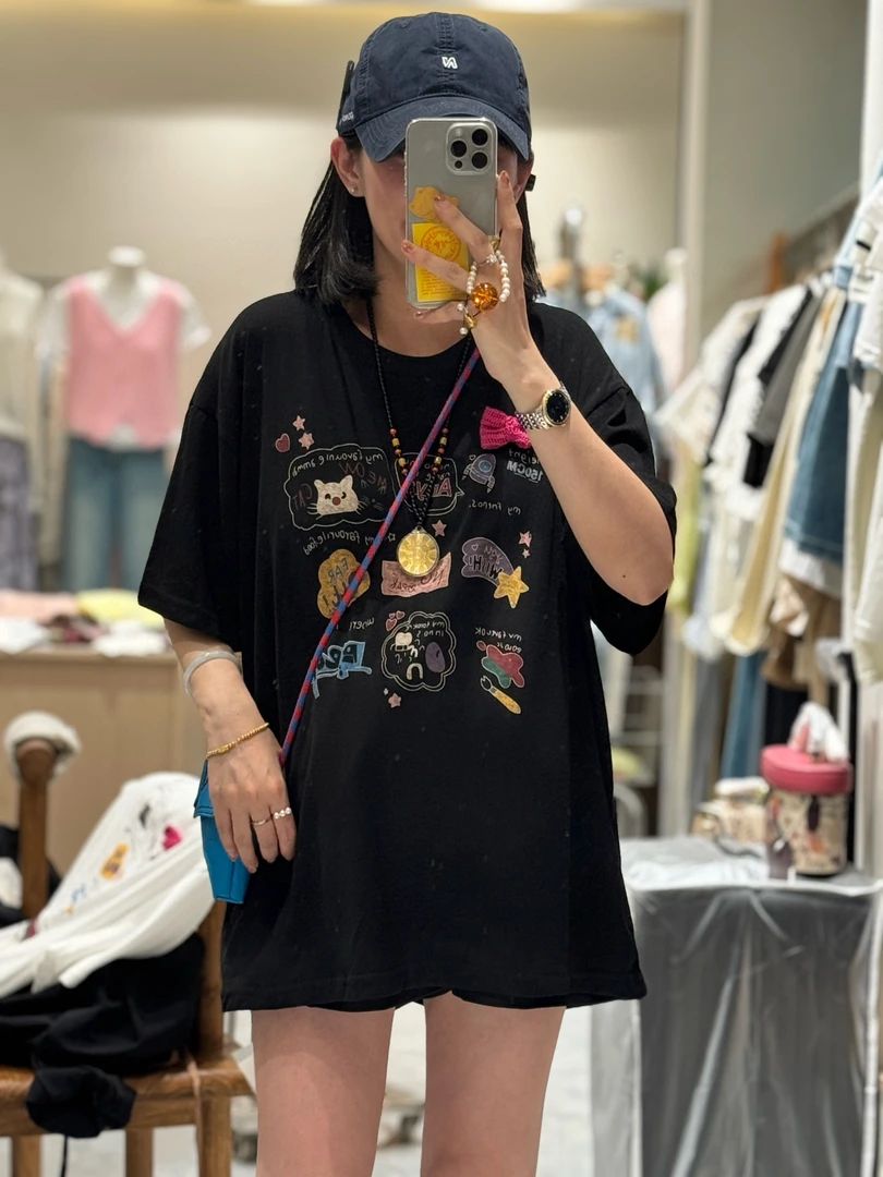 瘦肉家2025经典大版T恤