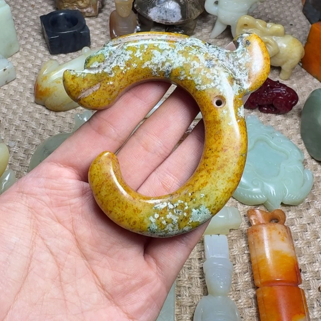 白玉菩提吊坠挂件