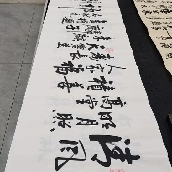 翰墨白武坤老师作品一副