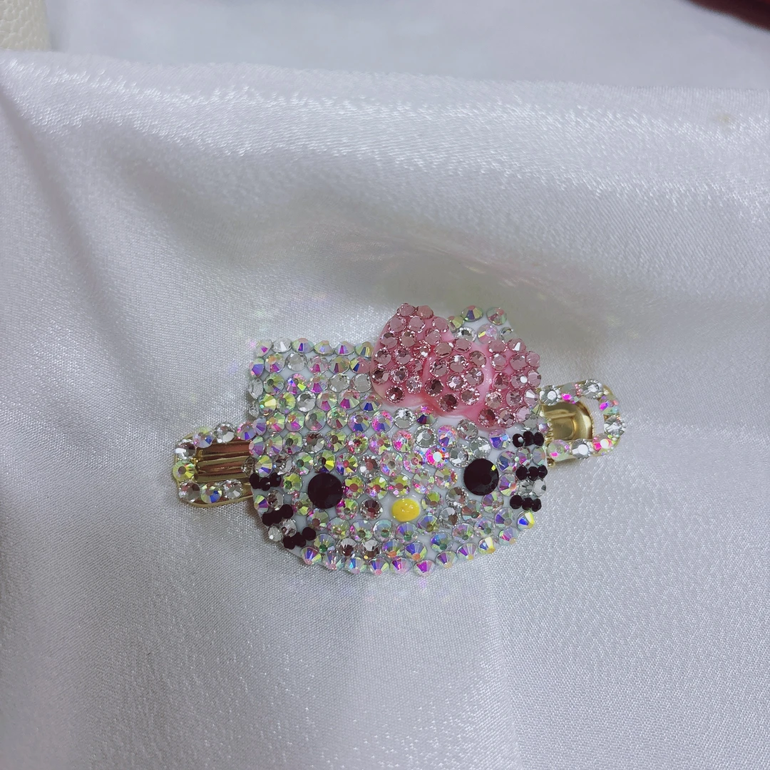 334手工DIY订制卡通可爱发饰夹子百搭潮流个性