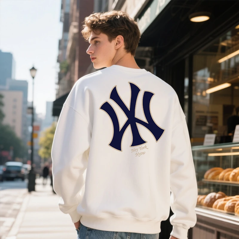 美式潮牌重磅休闲健身男士耐磨商务日常户外卫衣