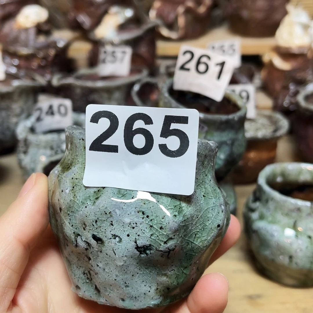 杯臻**轩柴烧粗陶手捏杯粘底