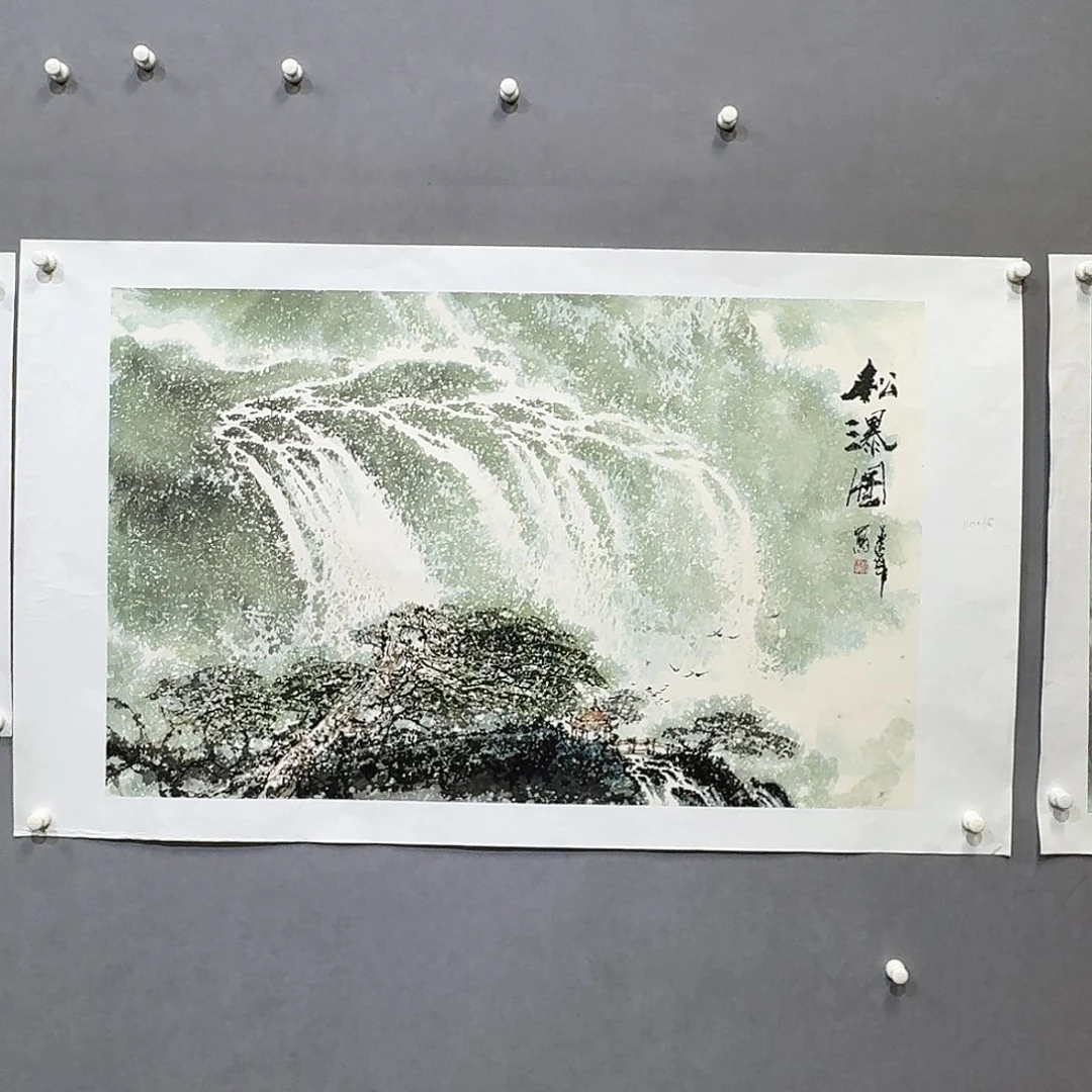 国画亲笔手绘放心去藏