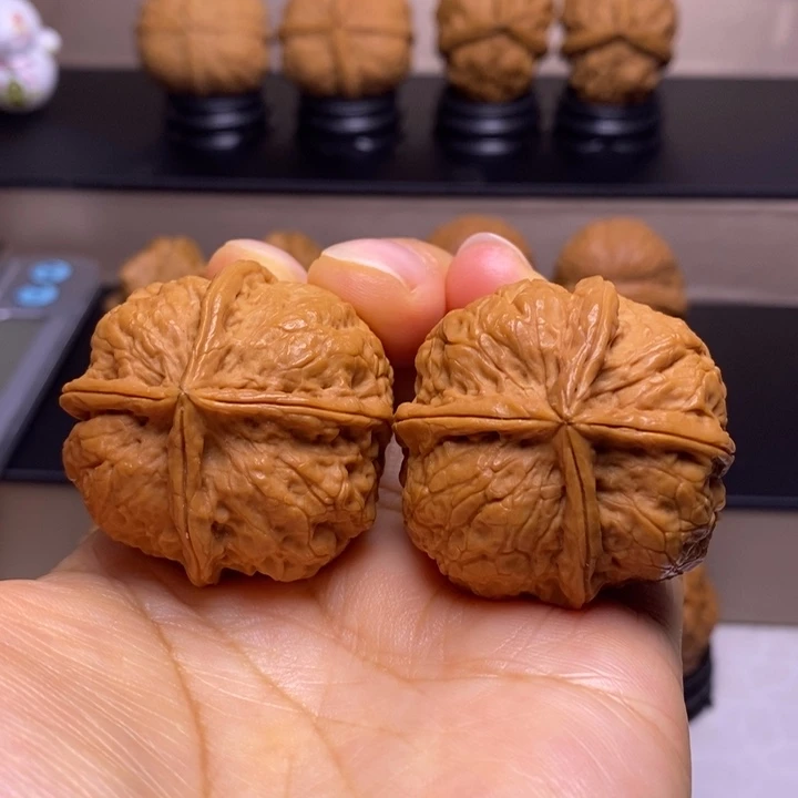 把件文玩核桃四楞27