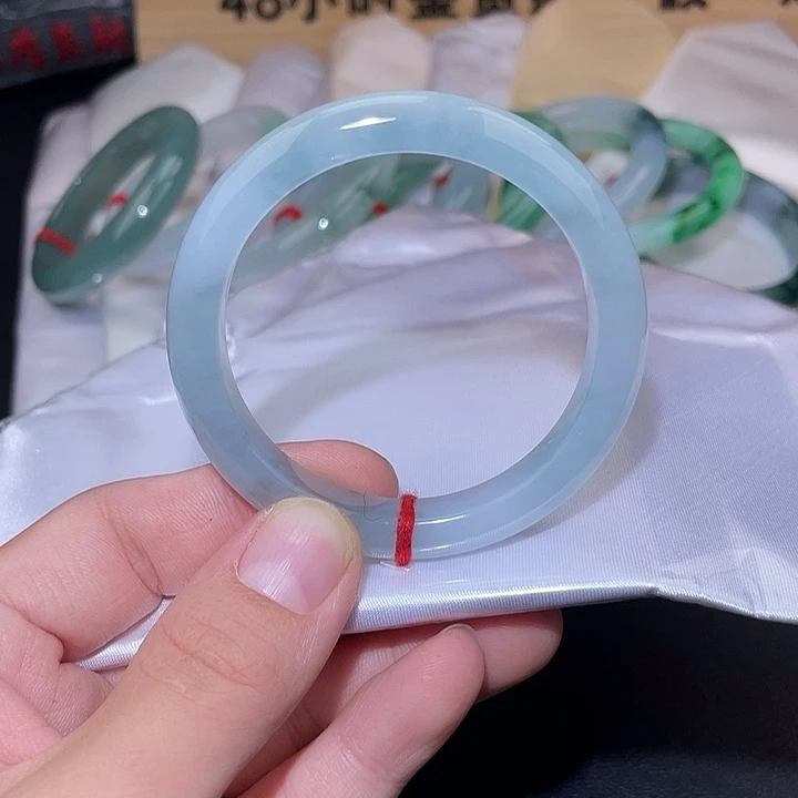 翡翠未镶嵌手镯手镯/16