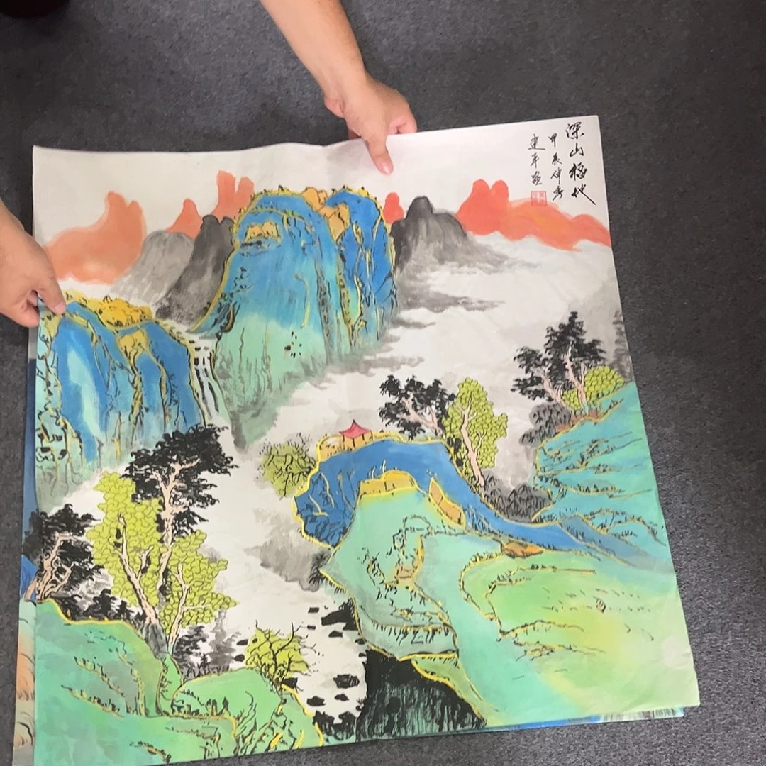 国画TD精品国画作品单幅任发