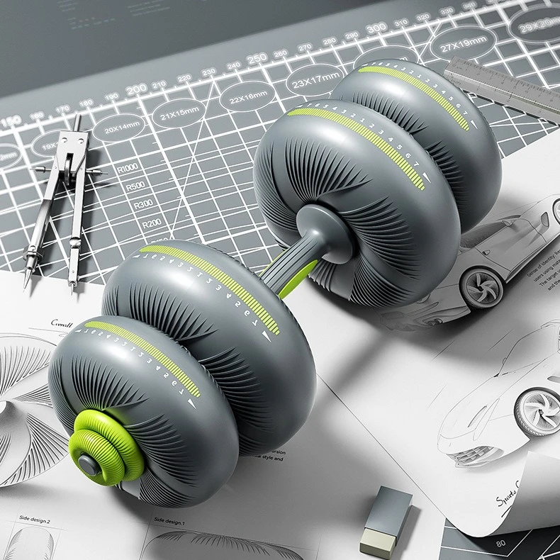 哑铃男士健身器材家用锻炼杠铃可调节重量10/20/30公斤女士亚哑铃