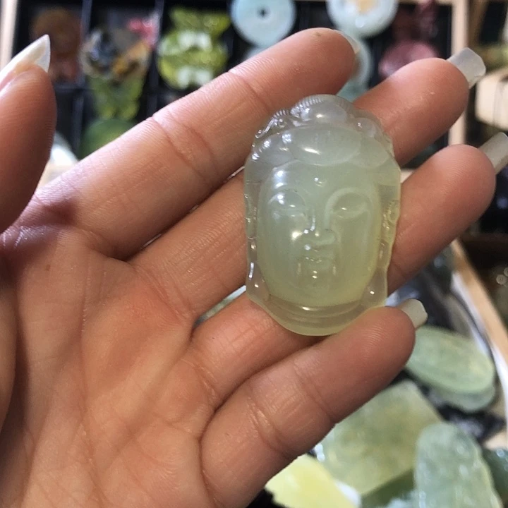 岫玉未镶嵌岫玉挂件