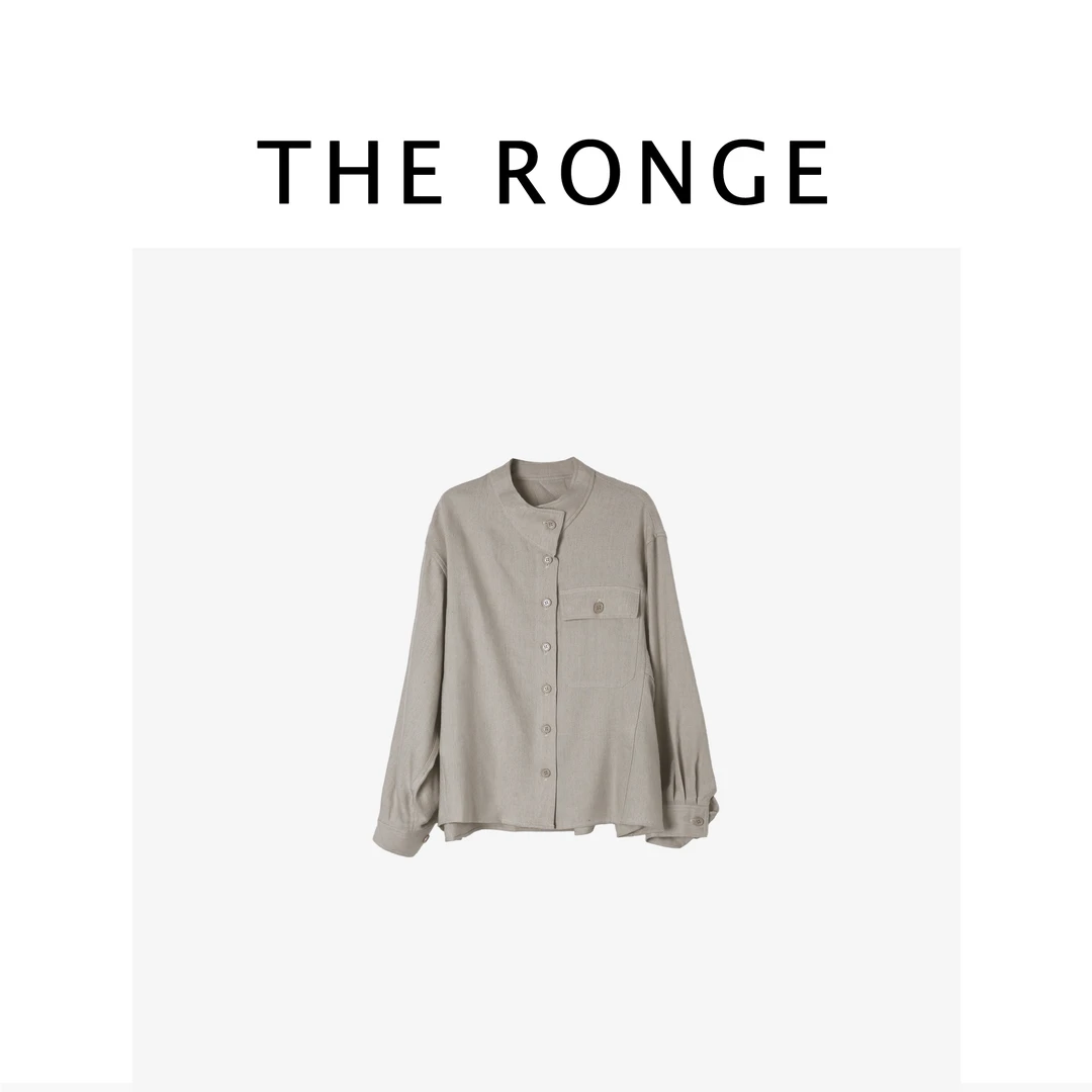 THE  RONGE | 羊毛雨露亚麻松弛感外套RE250207