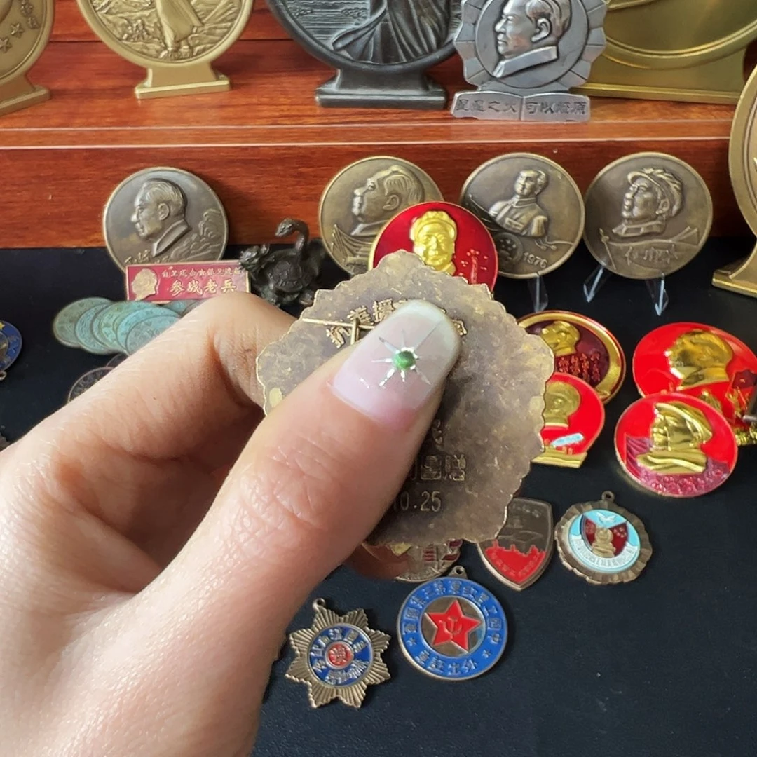 金属黄铜铜章链接