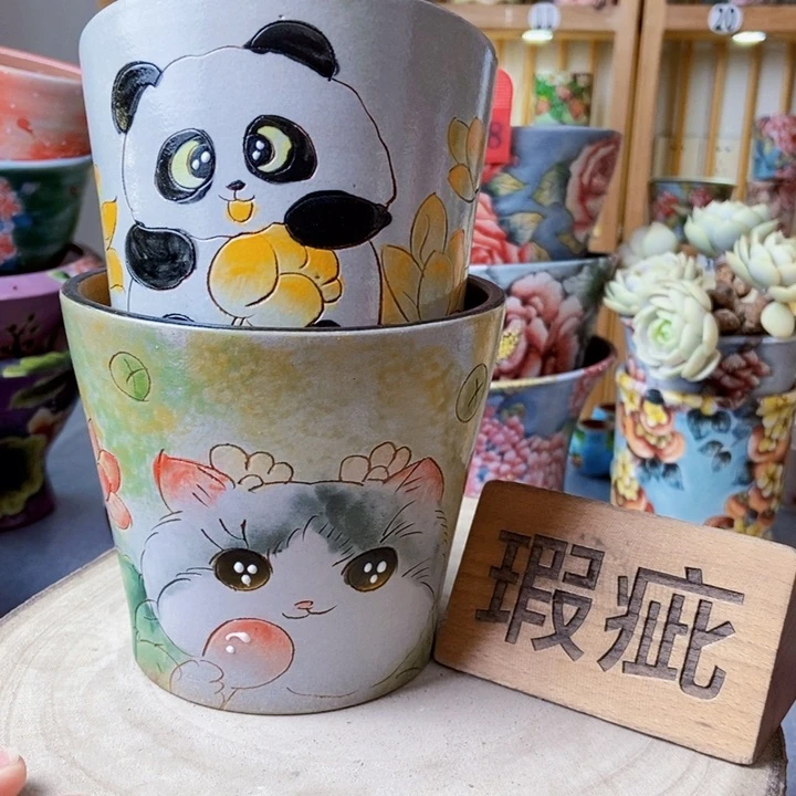 景德镇艺术手绘作品