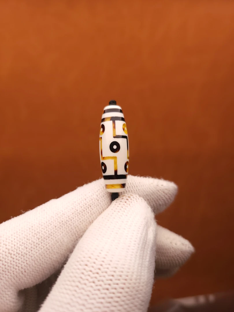 【M6极润系列】猛犸牙雕刻珠锁骨链一等顶顶冰料