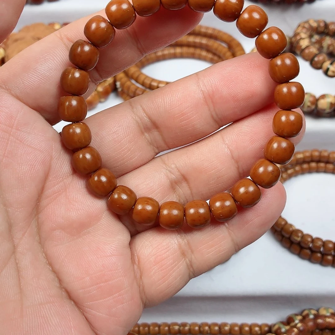 紫金鼠手串黄金甲实心老型，毕业货