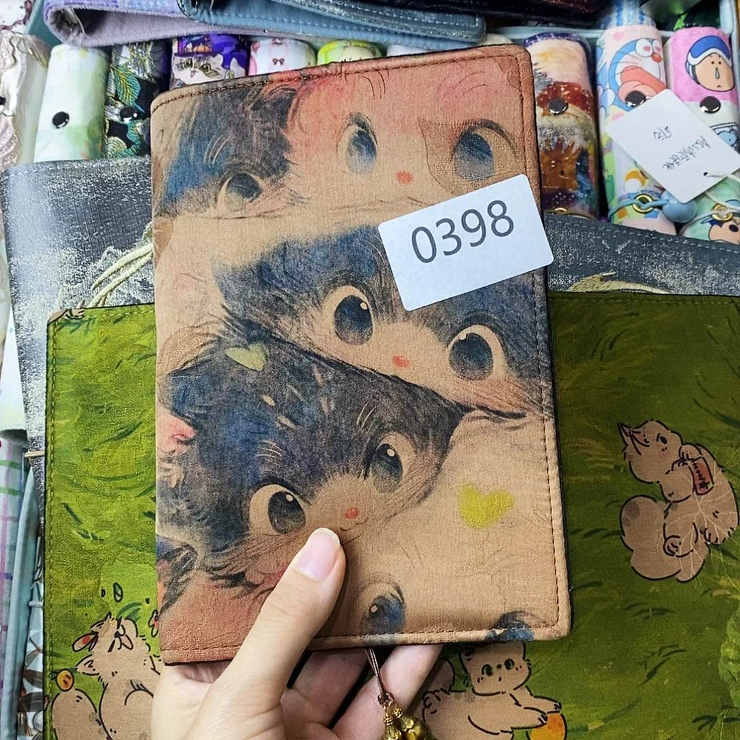织绣香云纱A6活页横线纸0398