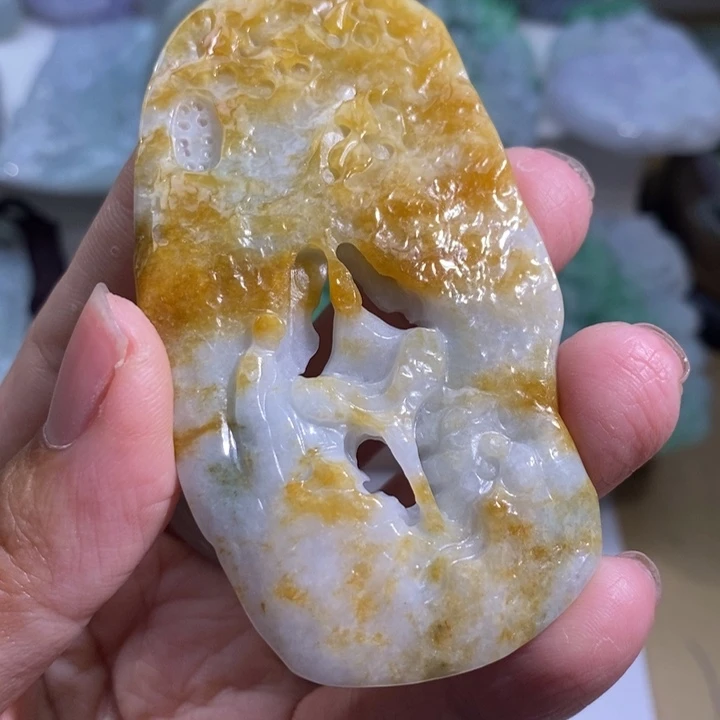 【闪购商品】颈饰未镶嵌翡翠观音