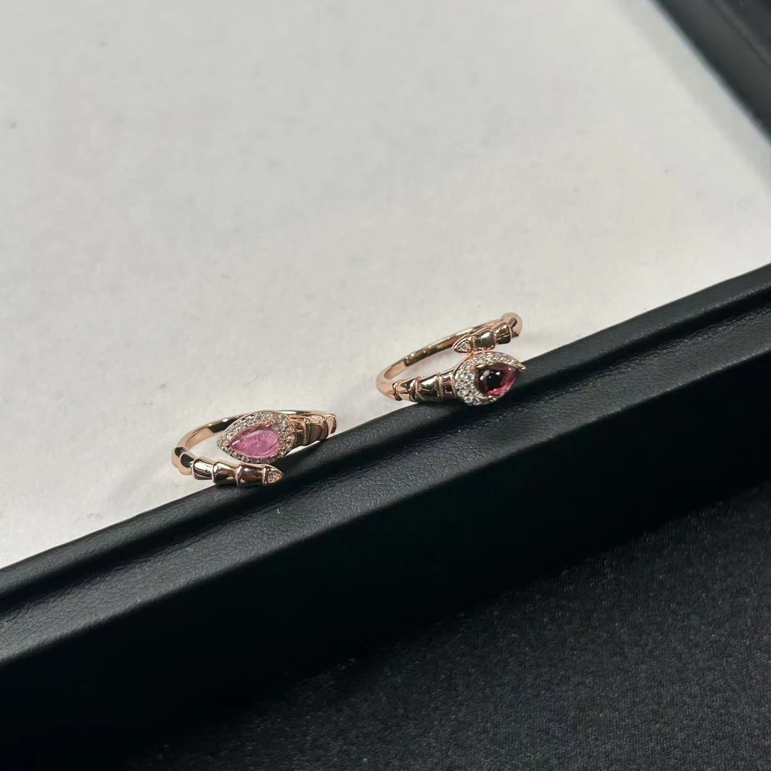 Gloire/古名【睿泽鉴宝】S925碧玺戒指多样性发一 6*4 Y2288