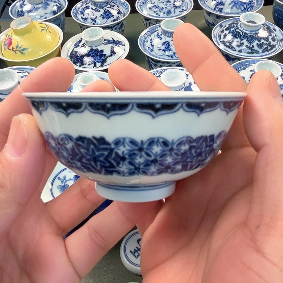 杯青花瓷器青花瓷器