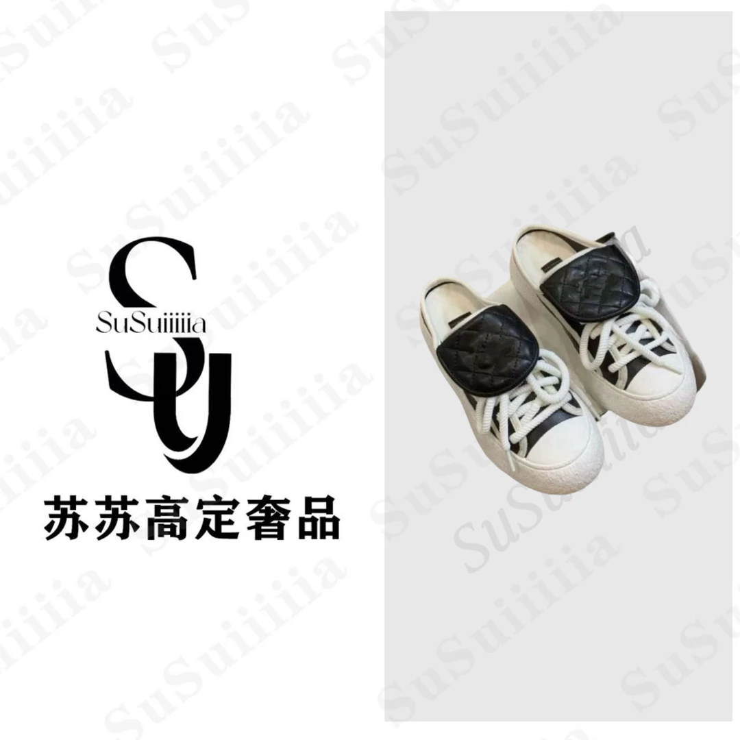 2025年秋季新款厚底小香风帆布包头单鞋670