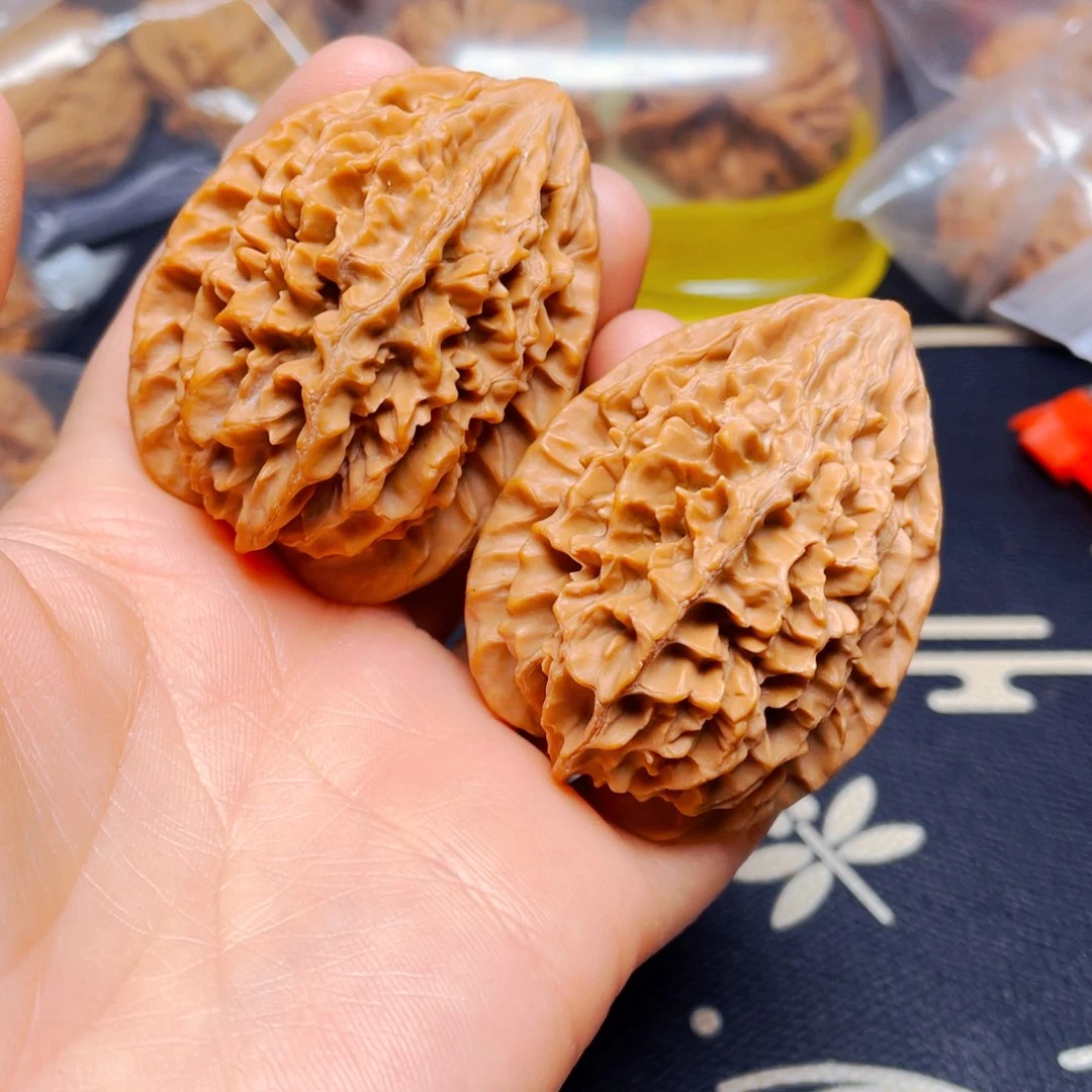 吊坠文玩核桃老鼠一对