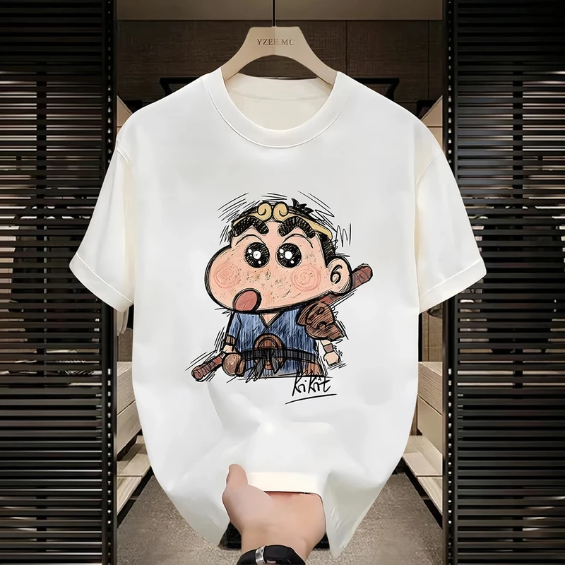 潮牌痞帅重磅纯棉短袖T恤青年男女款夏季百搭潮流街头ins圆领上衣