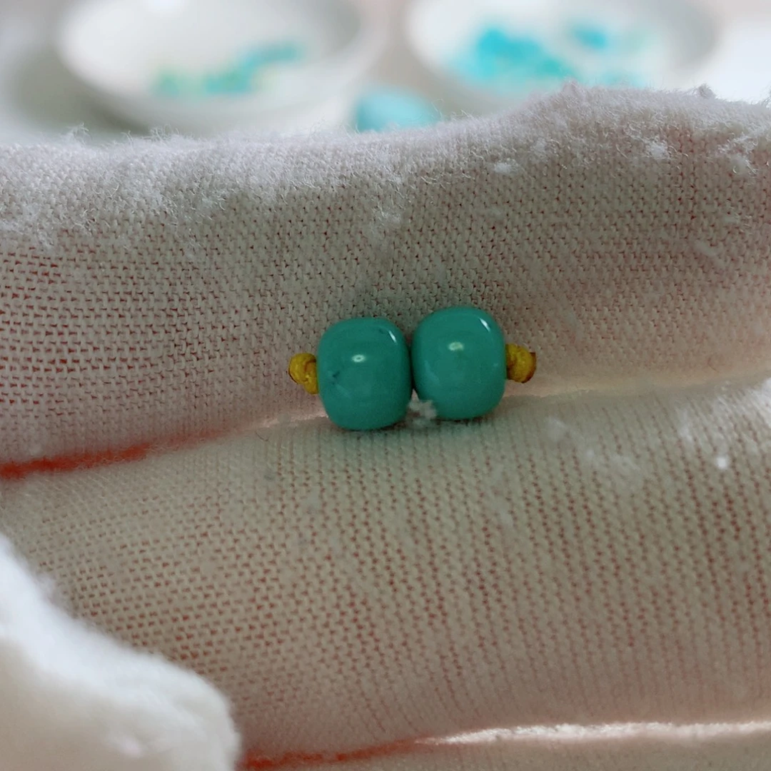 绿松石未镶嵌挂件