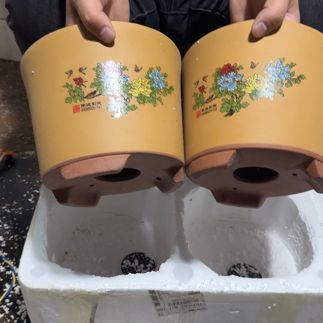 紫砂花盆口径17.13口径