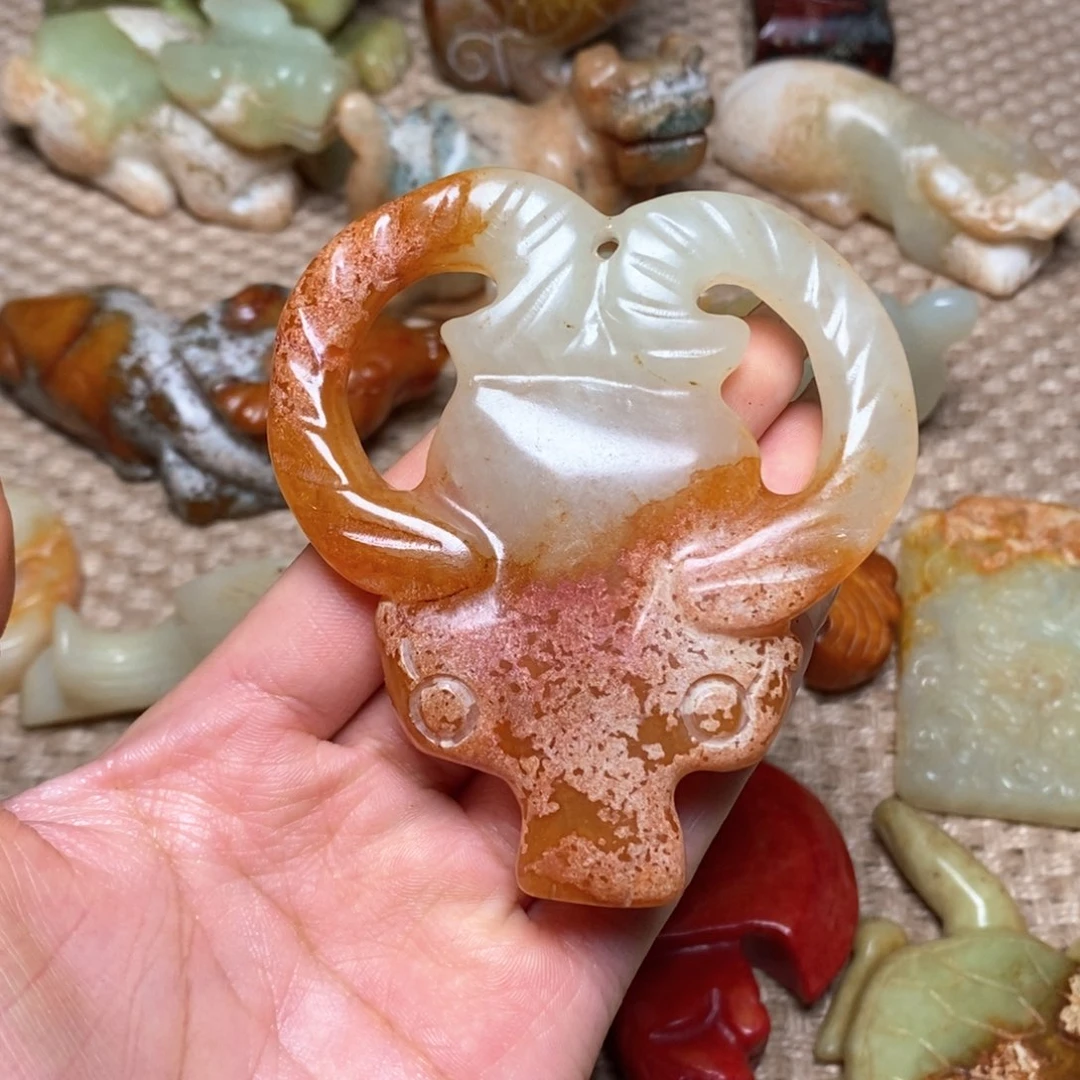 白玉菩提吊坠白玉菩提白玉菩提摆件